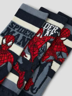 Name It Octavius Spiderman 3-pak Strømper, , 28-30*Børn Sokker & Strømper