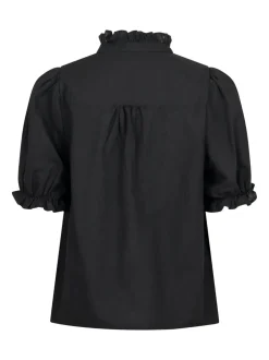 Neo Noir Odesa Linen Bluse, , 38*Dame Bluser & Skjorter