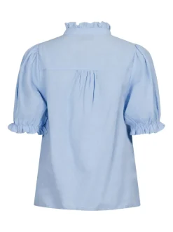 Neo Noir Odesa Linen Bluse, , 40*Dame Bluser & Skjorter