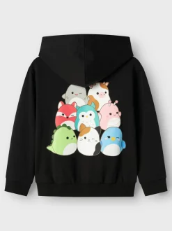 Online Name It Ofi Squish Sweatshirt, , 122-128 cm Black