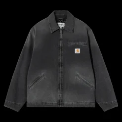 Hot Carhartt WIP OG Detroit Jakke, , M Black (Grind Wash)