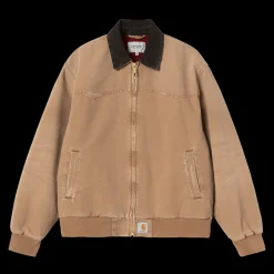 Sale Carhartt WIP OG Santa Fe Jakke, , M Hamilton Brown/Tobacco