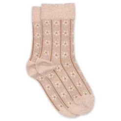Outlet MP Denmark Oline Glitter Strømper, , 29-32 Rose Dust