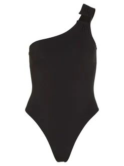 Online Calvin Klein One Shoulder Badedragt, , M Black