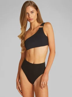 Calvin Klein One Shoulder Bikinitop, , S*Dame Badetøj