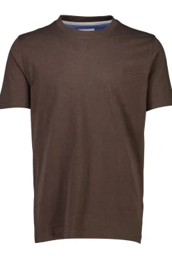 Clearance Bison O-Neck T-shirt, , L Dk Brown