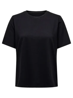ONLY Kortærmet T-shirt, , XL Black
