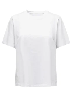 Best ONLY Kortærmet T-shirt, , S White
