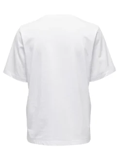 Best ONLY Kortærmet T-shirt, , S White