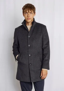 Bruun & Stengade Ontario Slim Fit Frakke, , L* Jakker & Frakker