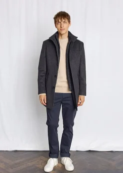 Bruun & Stengade Ontario Slim Fit Frakke, , L* Jakker & Frakker