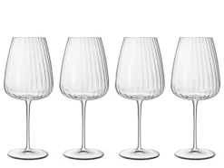 Luigi Bormioli Optica 4-pak Rødvinsglas, , 70 cl* Glas
