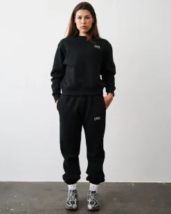 Discount 7 DAYS Active Organic Fitted Sweatpants, , S Black