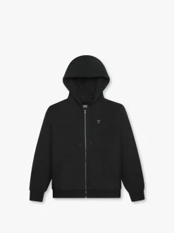New 7 DAYS Active Organic Fullzip Hættetrøje, , XL Black