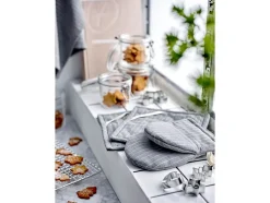 Hot Södahl Organic Line 2-pak Grydelapper, Stone Grey