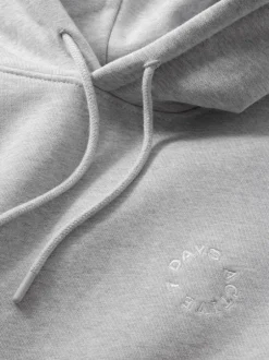 Discount 7 DAYS Active Organic Regular Hættetrøje, , L Heather Grey