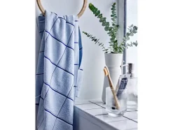 Discount Södahl Organic Vista Håndklæde, , 50x100 cm Linen Blue