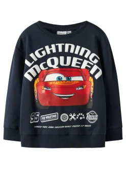 Sale Name It Osvaldo Cars Sweatshirt, , 92 cm Navy Blazer