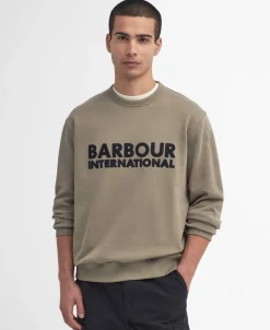 Barbour International Otis Logo Crew Neck Sweatshirt, , M* Sweatshirts & Trøjer