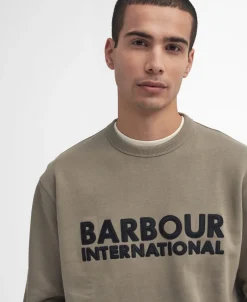 Barbour International Otis Logo Crew Neck Sweatshirt, , M* Sweatshirts & Trøjer