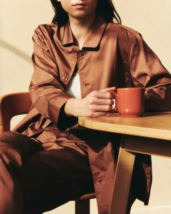 Online HAY Outline Pyjamasbukser, , M/L Milk Chocolate