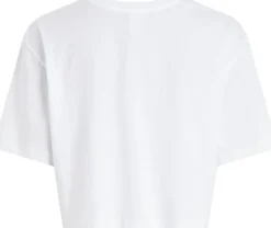 Best Calvin Klein Oversized Crop T-shirt, , M White