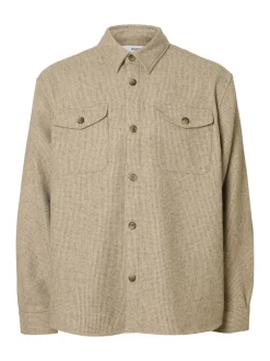 Selected Homme Pablo Overshirt, , XL* Overshirts