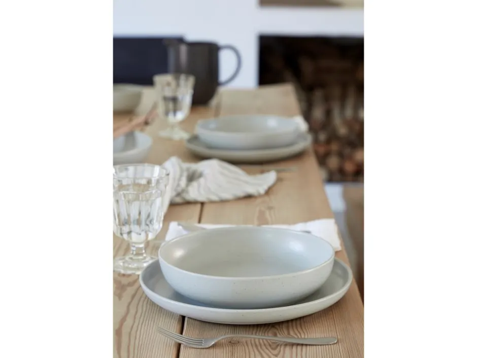 Online Casafina Pacifica Salat- & Pastatallerken, , Ø22 cm Oyster Grey