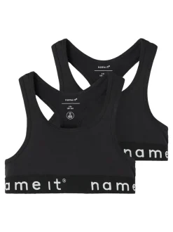 Name It 2-pak Bralette, , 146-152 cm*Børn Undertøj & Nattøj