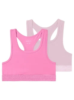 Name It 2-pak Bralette, , 146-152 cm*Børn Undertøj & Nattøj