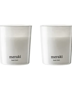 Best Meraki 2-pak Duftlys, Fresh Linen