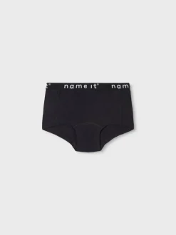 Hot Name It 2-pak Hipster, , 134-140 cm Black
