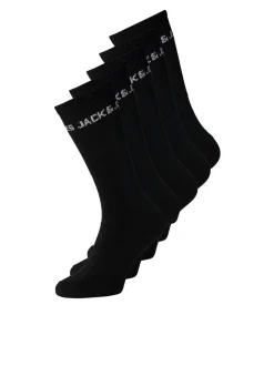 Discount Jack & Jones Junior 5-pak sokker, , 38-43 Black