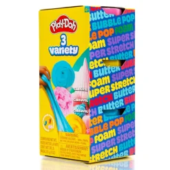 Play-Doh 3-pak Stack Jars Slim*Børn Kreativ Leg