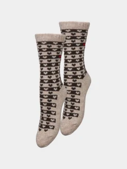 Online Beck Söndergaard 2-pak Strømper, , One size Soft Beige