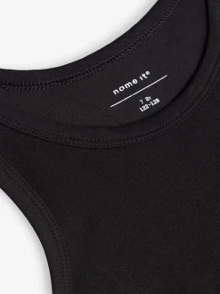 Online Name It 2-pak Tanktop, , 116 cm Black