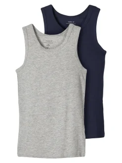 Name It 2-pak Tanktop, , 134-140 cm*Børn Undertøj & Nattøj