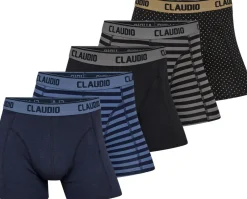Claudio 5-pak Tights, , L* Undertøj