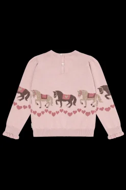 Best Hust & Claire Pani Horse Trøje, , 110 cm Adobe Rose