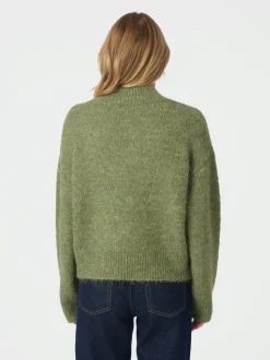 Neo Noir Paulina Fluffy Knit Striktrøje, , 40*Dame Strik & Sweatshirts