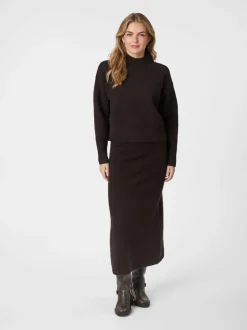 Best Neo Noir Paulina Striktrøje, , 36 Dark Brown