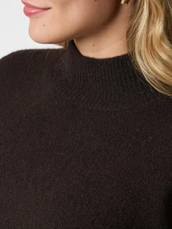Best Neo Noir Paulina Striktrøje, , 36 Dark Brown