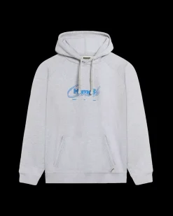 Online Woodbird Paw Curb Hoodie, , XL Snow Melange
