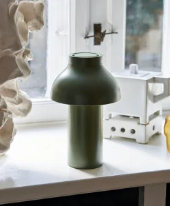 Discount HAY PC Portable Lampe, Olive