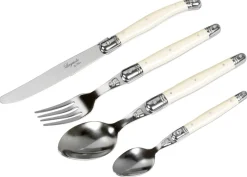 Clearance Laguiole Pearl Bestiksæt, 24 Dele