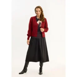 IN FRONT Pearl Cardigan, , L*Dame Cardigans