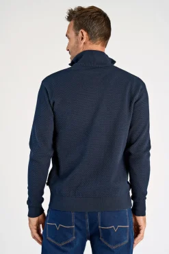 Best Bison Pearl Knit Cardigan, , XXL Navy