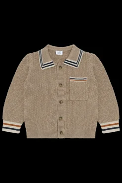 Outlet Hust & Claire Pelle Polo Cardigan, , 116 cm Biscuit