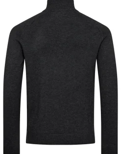 Clearance Bruun & Stengade Pelle Regular Fit Striktrøje, , XL Grey