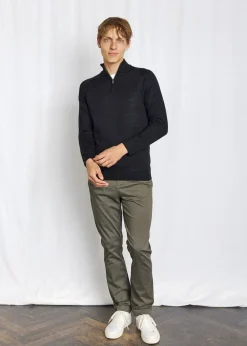 Bruun & Stengade Pelle Regular Fit Striktrøje, , L* Strik